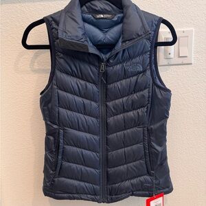 The North Face Women's Navy Quilted Puffer Vest